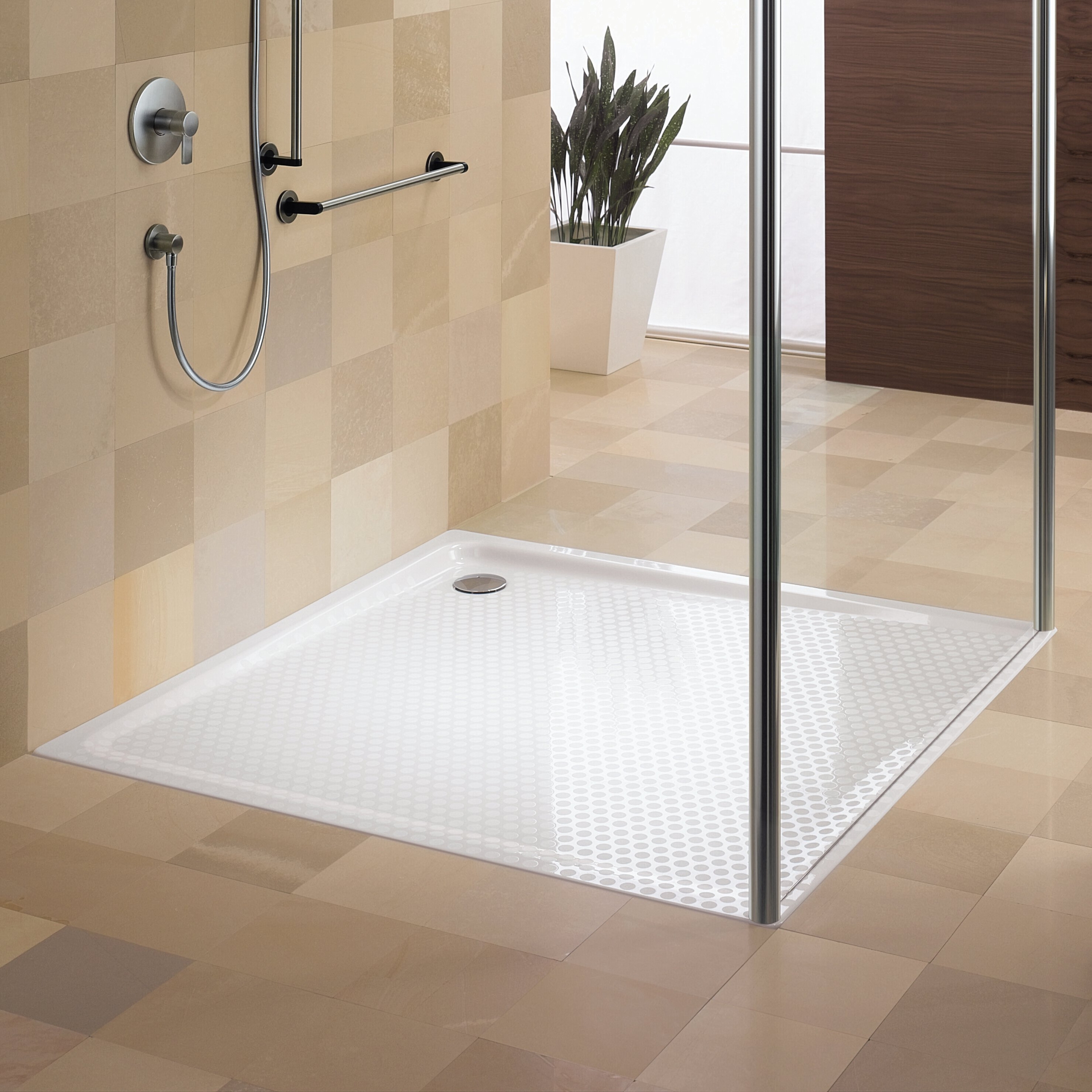 Full Slip Resistant Surface Shower Base