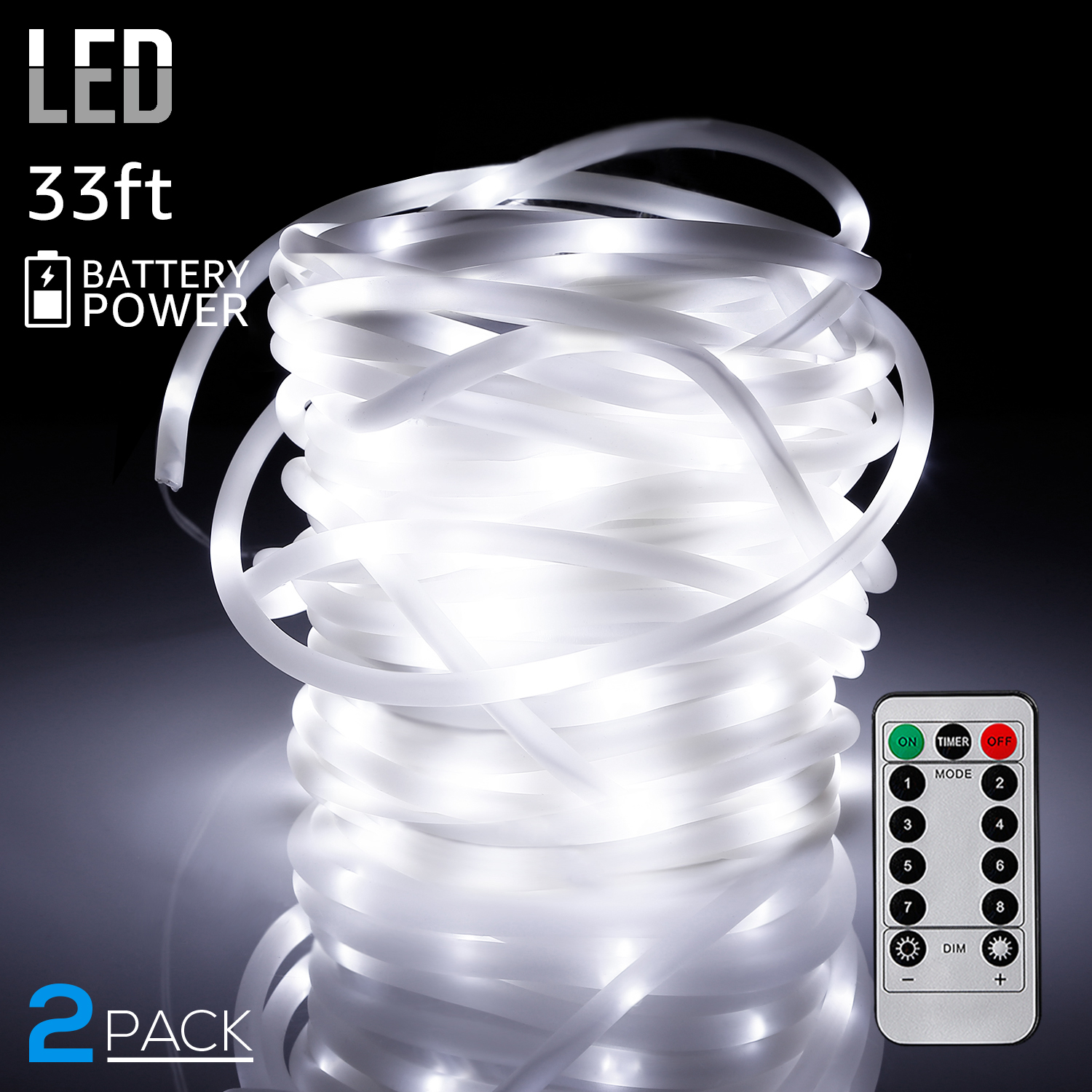 Galvanized Metal Bulb Shaded String Light