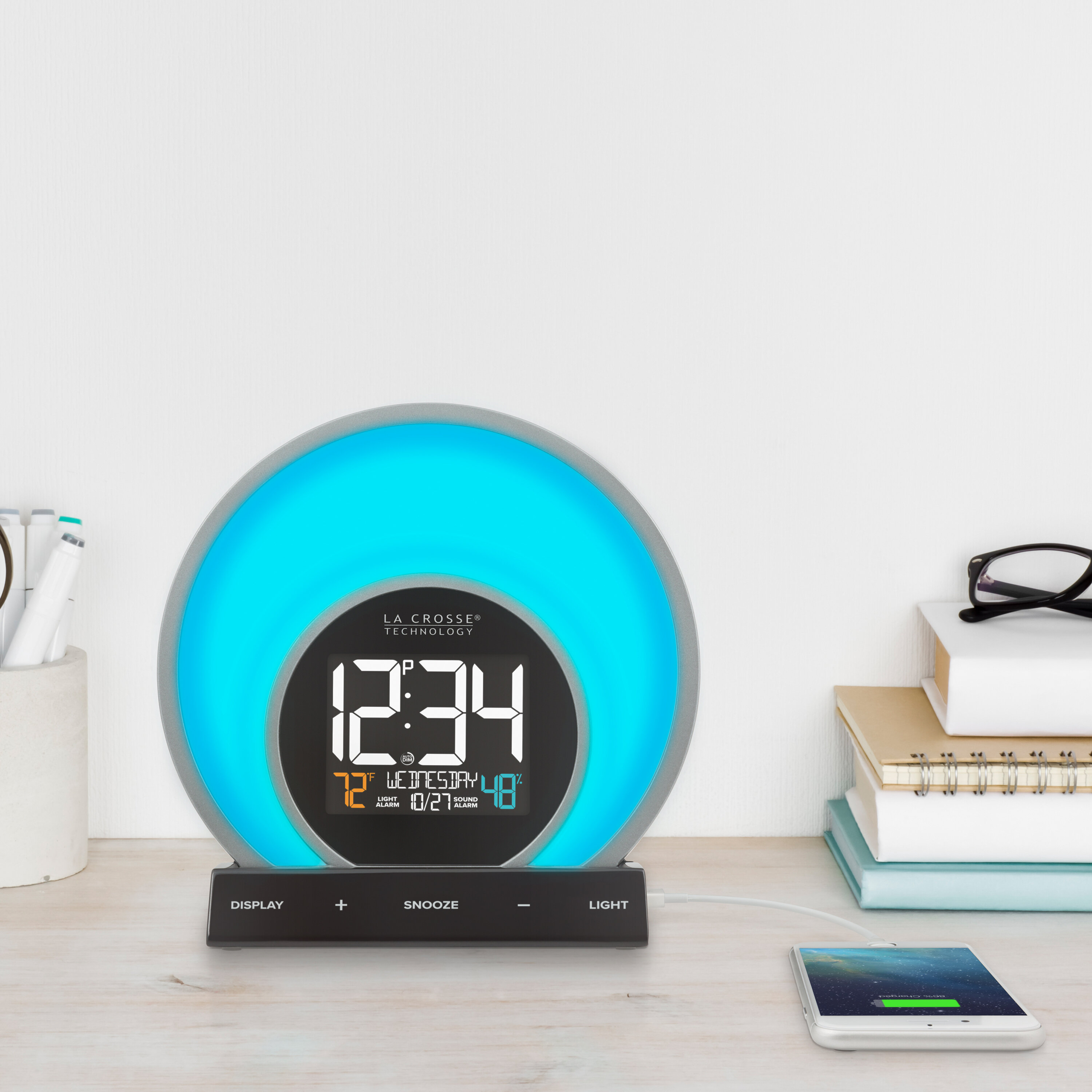 Geometric Metal Shaded String Light