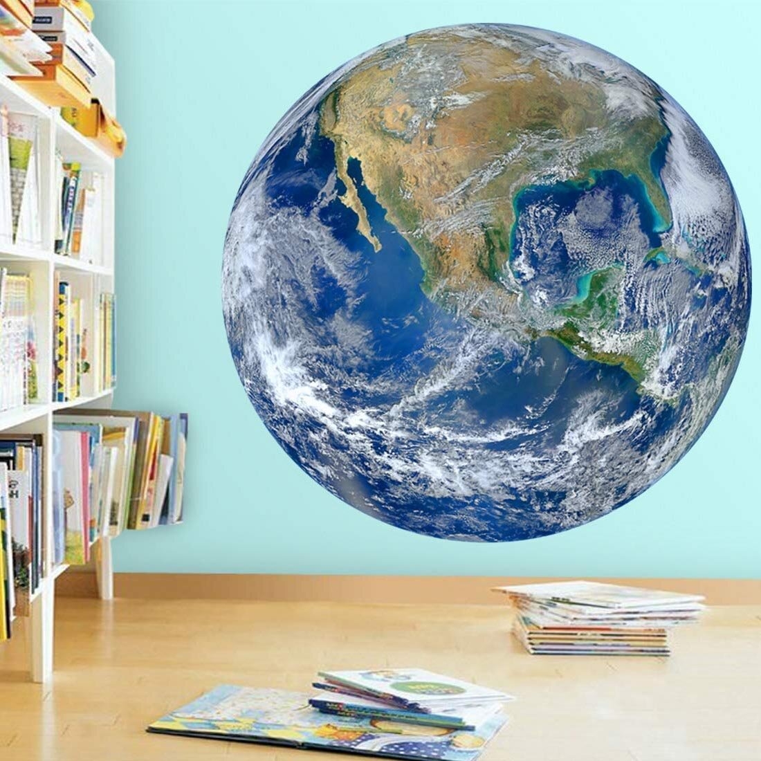 Globe Planet Earth Vinyl Wall Decal