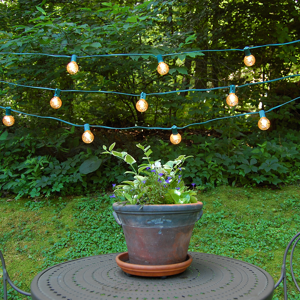 Gold Bulb Globe String Light