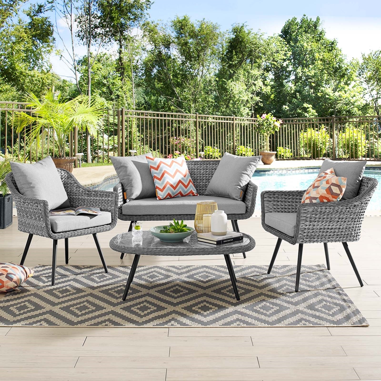 4 Expert Tips To Choose A Patio Conversation Set - VisualHunt