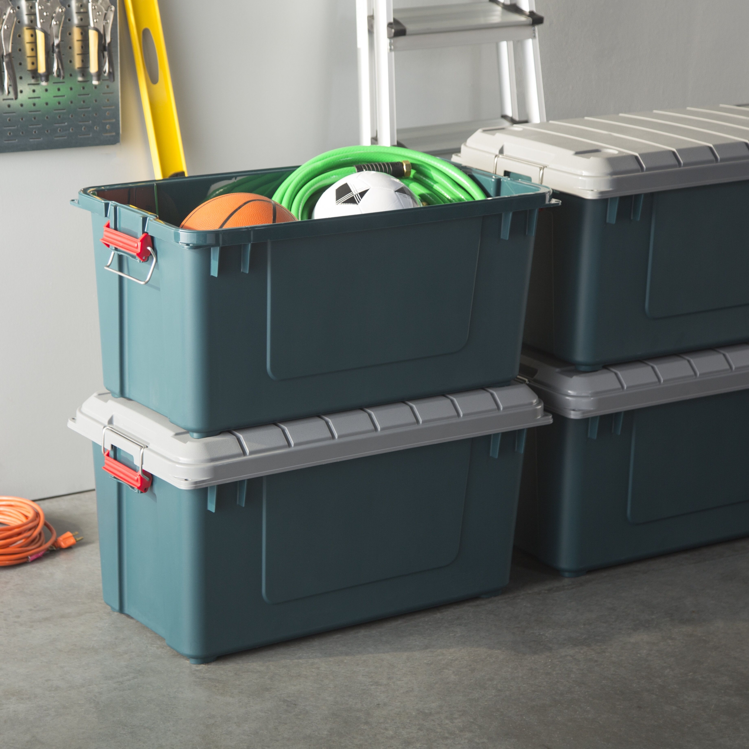 Green Heavy Duty Plastic Large Tub