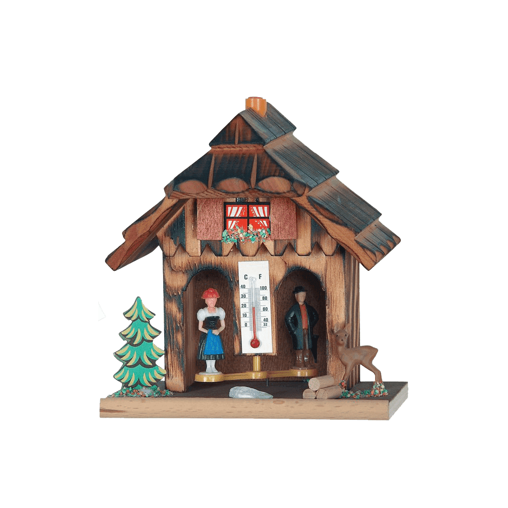 House Styled Basic Outdoor Thermometer