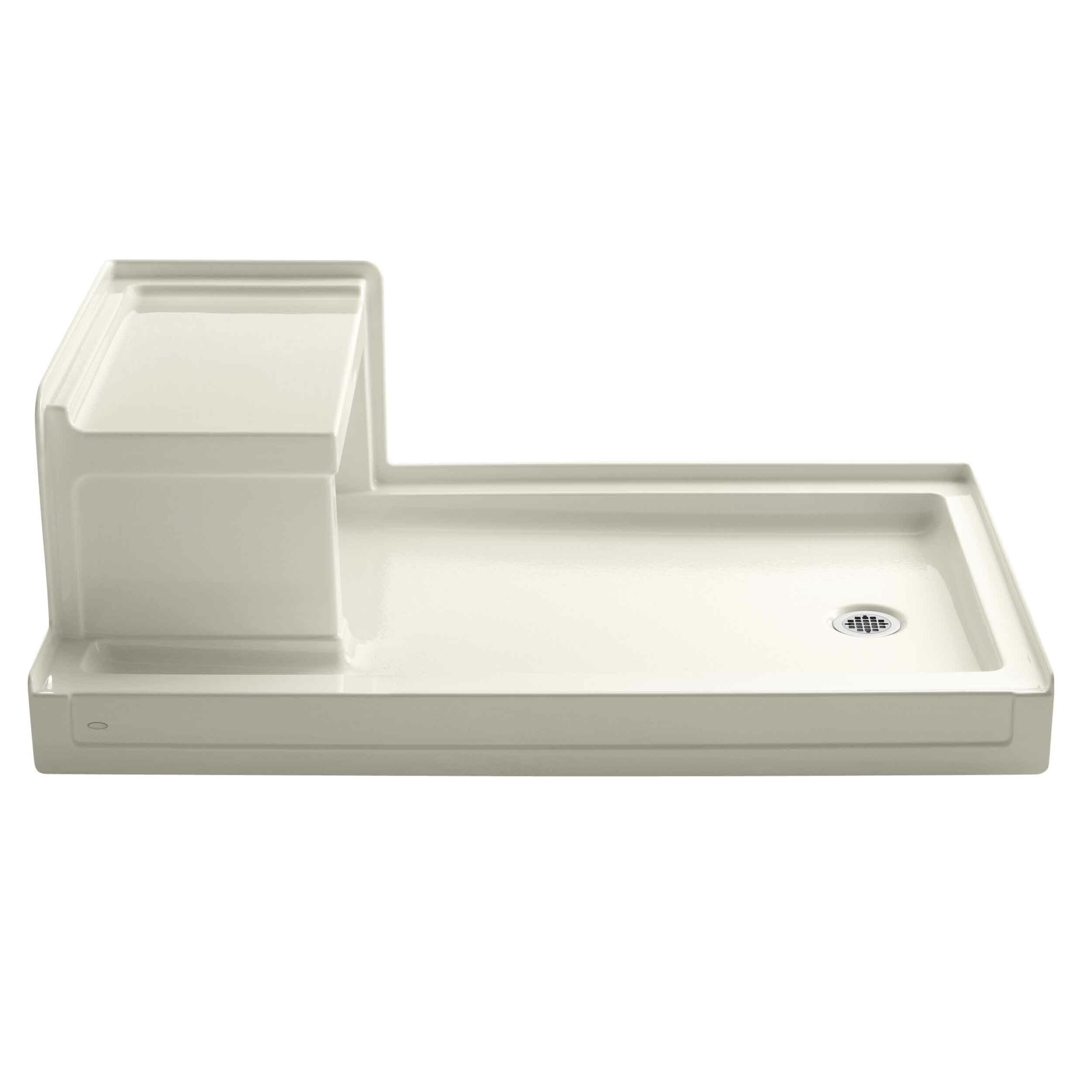 Ice Gray Acrylic Shower Base