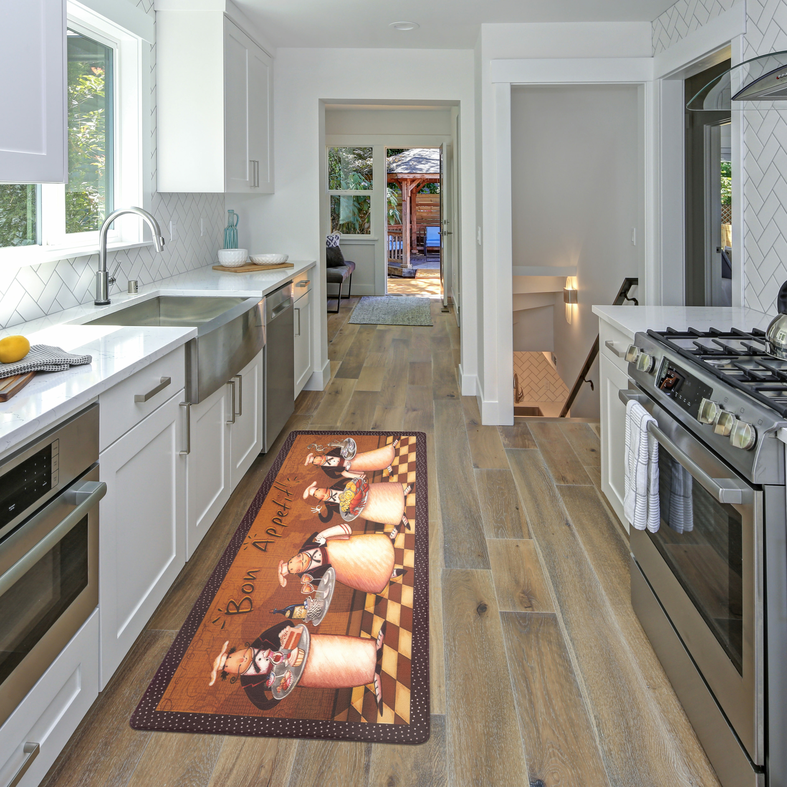 Light Gray Synthetic Water Resistant Mat