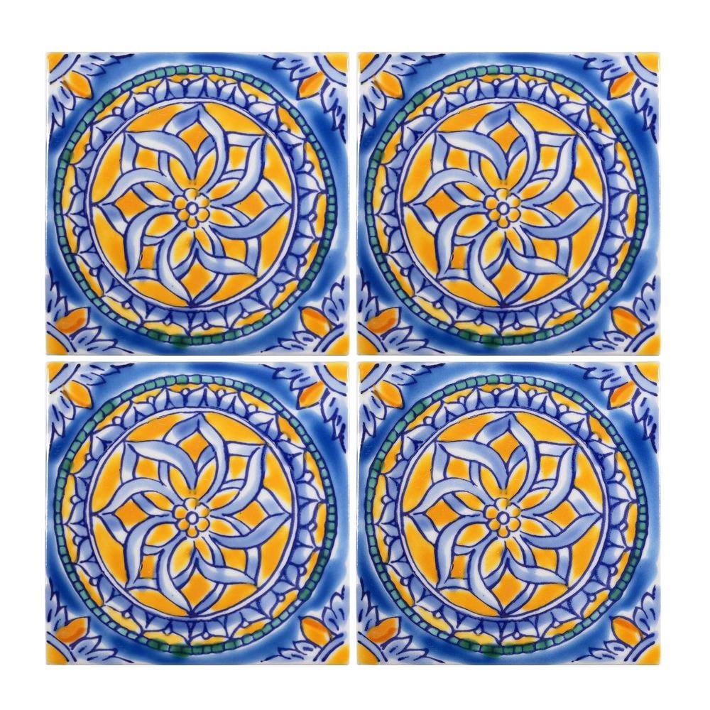 Medium Blue Accent Tile