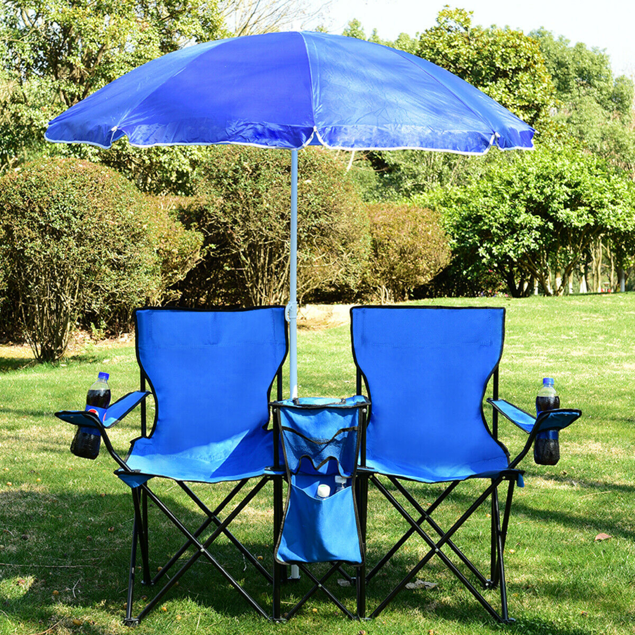 Metal Folding Director Chair With Canopy