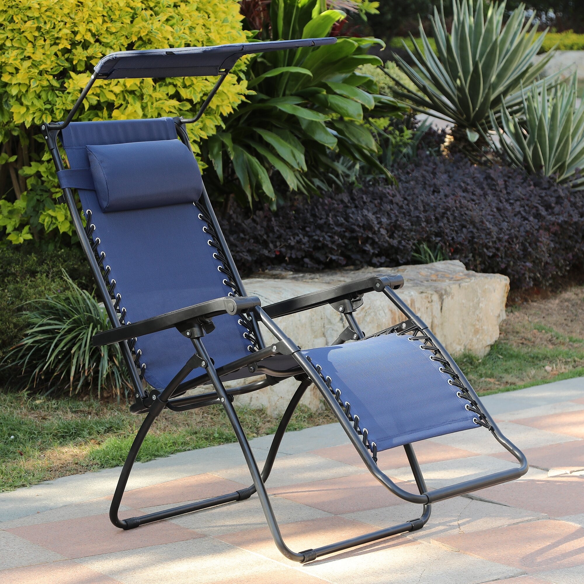 Metal Reclining Zero Gravity Chair
