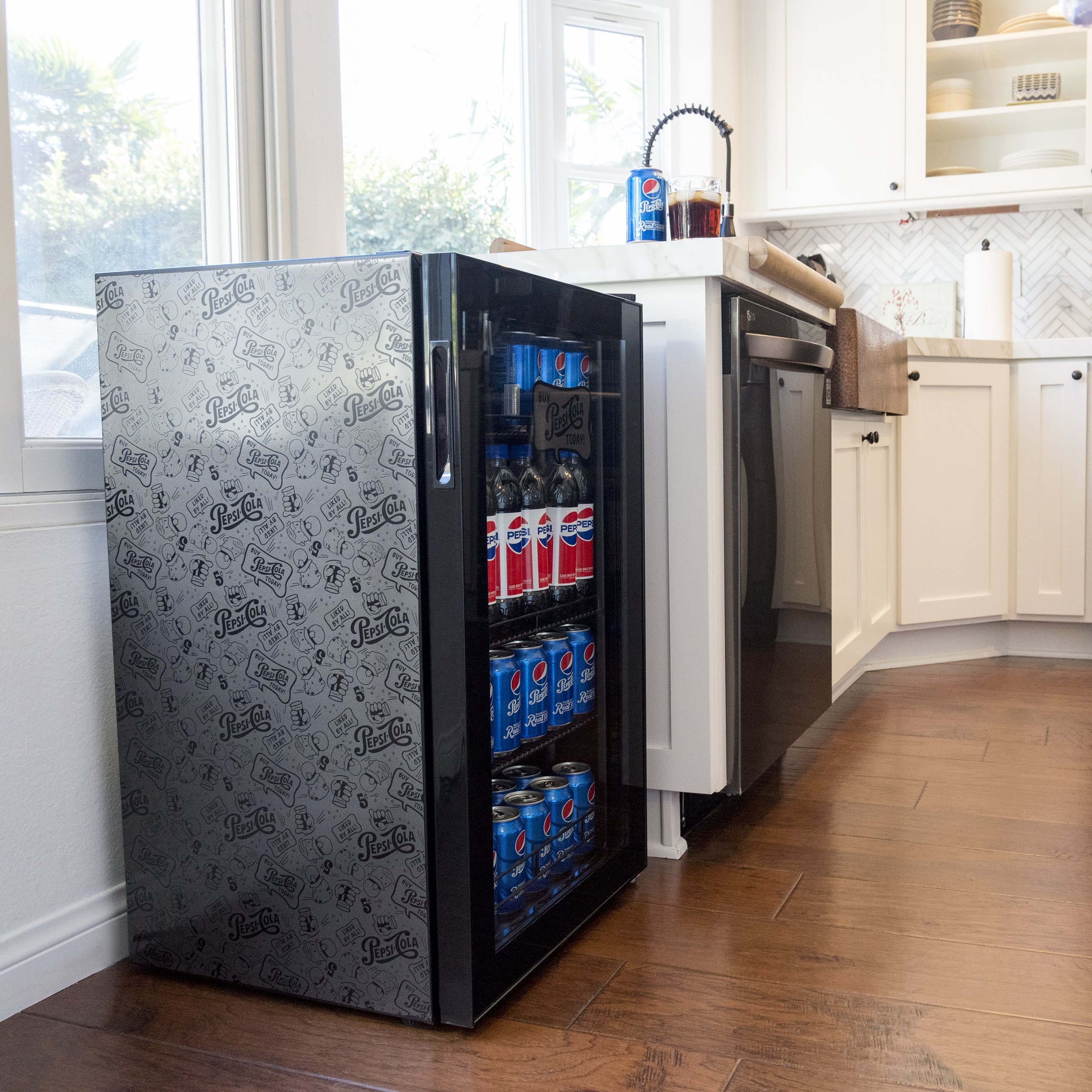 Mini Fridge With Glass Door
