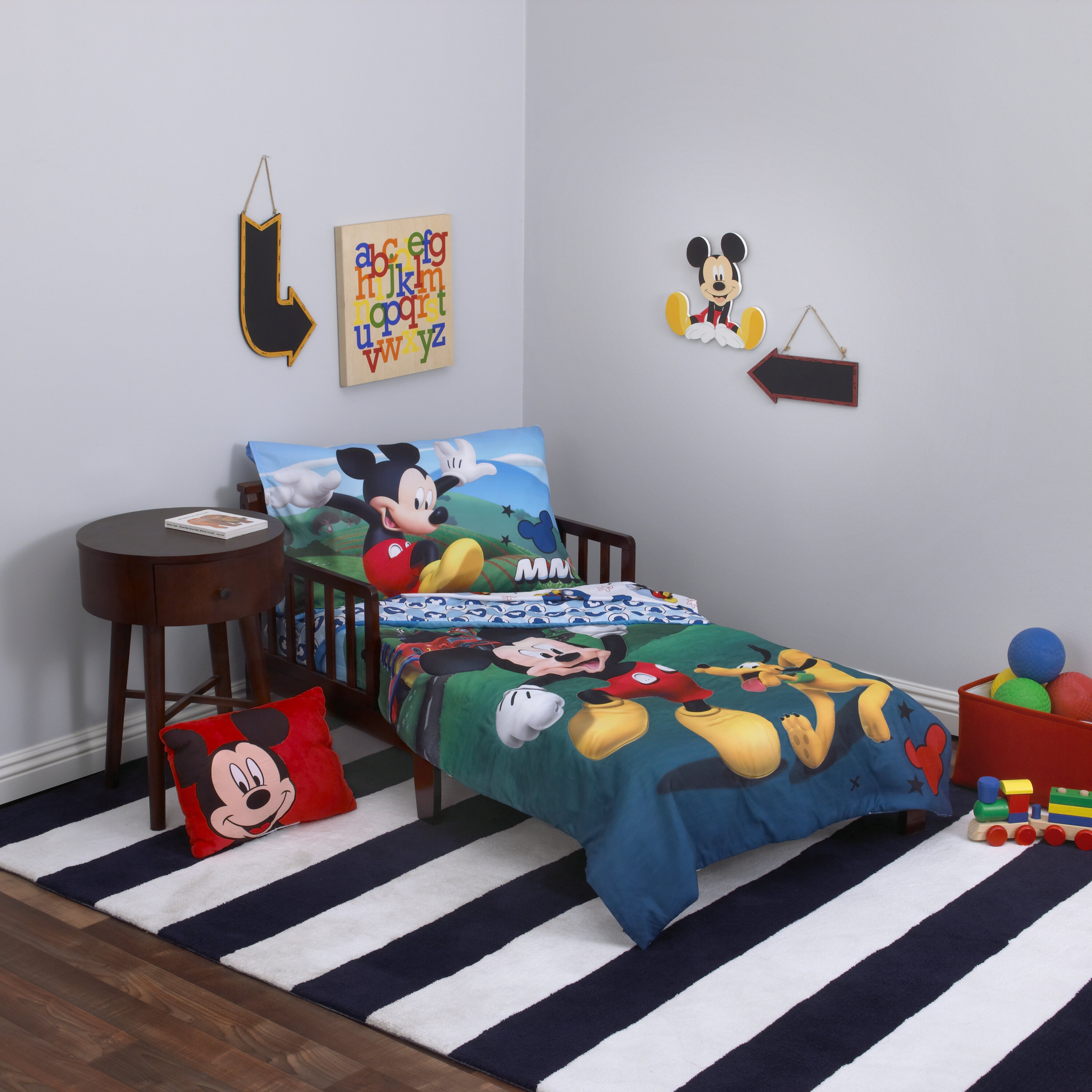 Mouse Polyester Toddler Bedding Set
