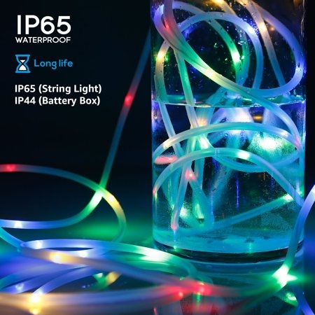 Multicolor Battery Powered Light Rope
