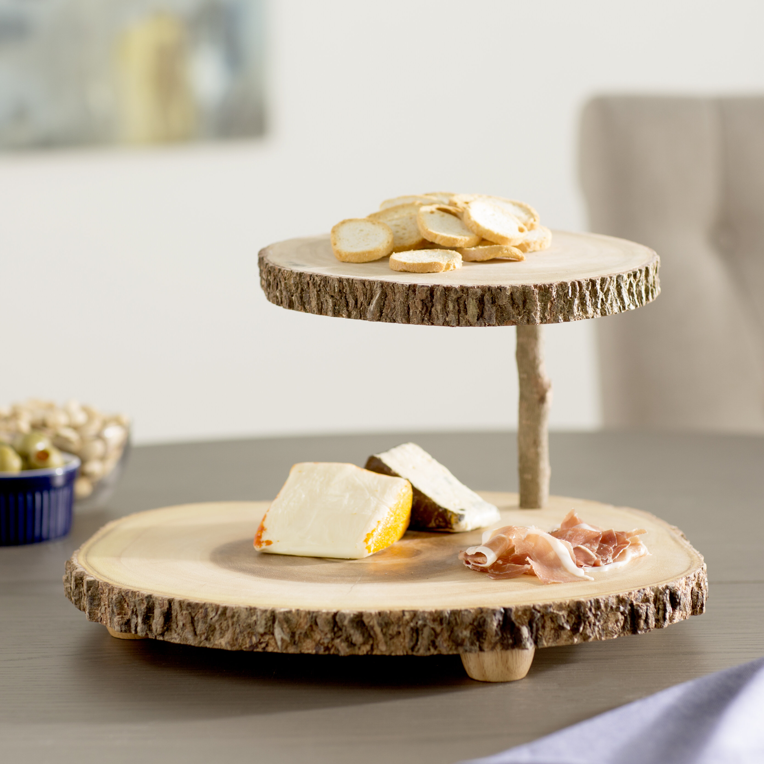 Wooden Cake Stand – One Stop Party Rentals
