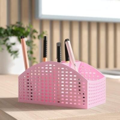 Pink Desktop Storage Organizer Holder for Pens
