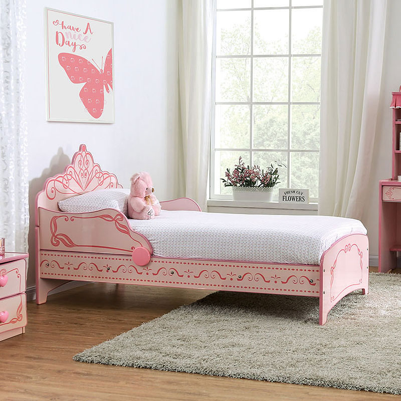 pink kids bedroom set