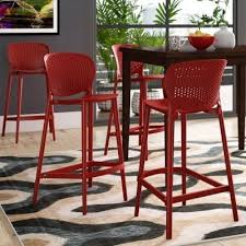 Plastic Acrylic Bar And Counter Stool