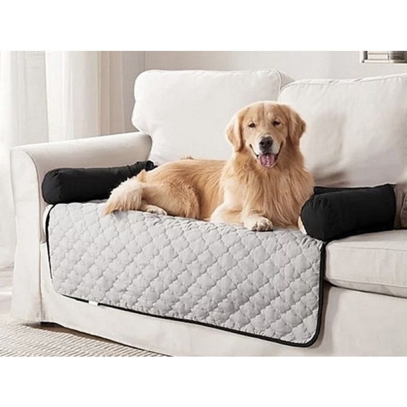 Polyester Box Cushion Pet Sofa Slipcover