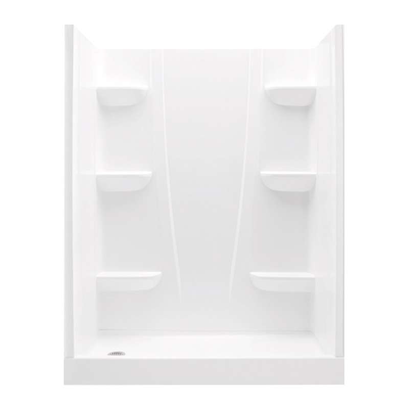 Rectangle Fixed Panel Shower Wall