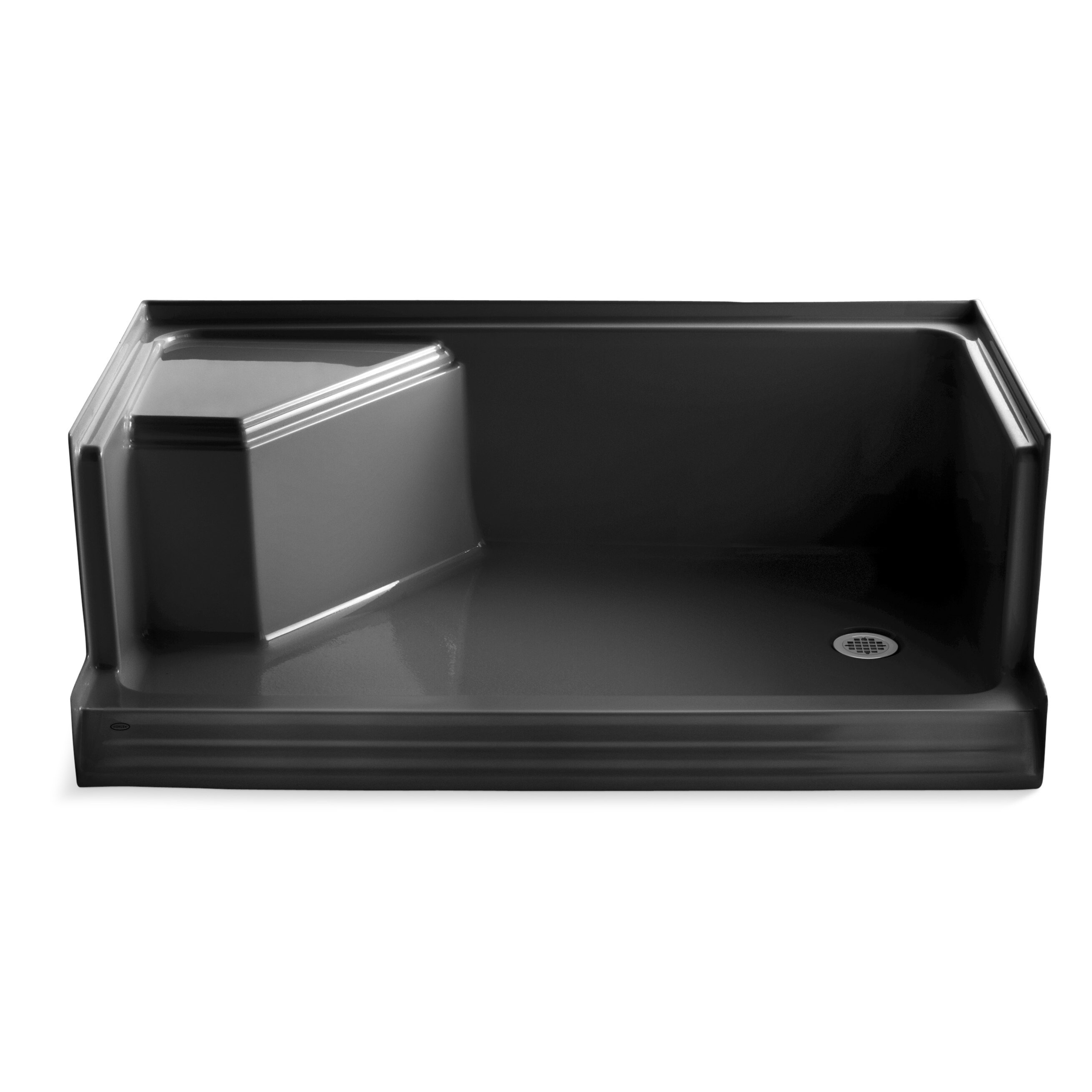 Rectangle Shower Base With Integral Seat
