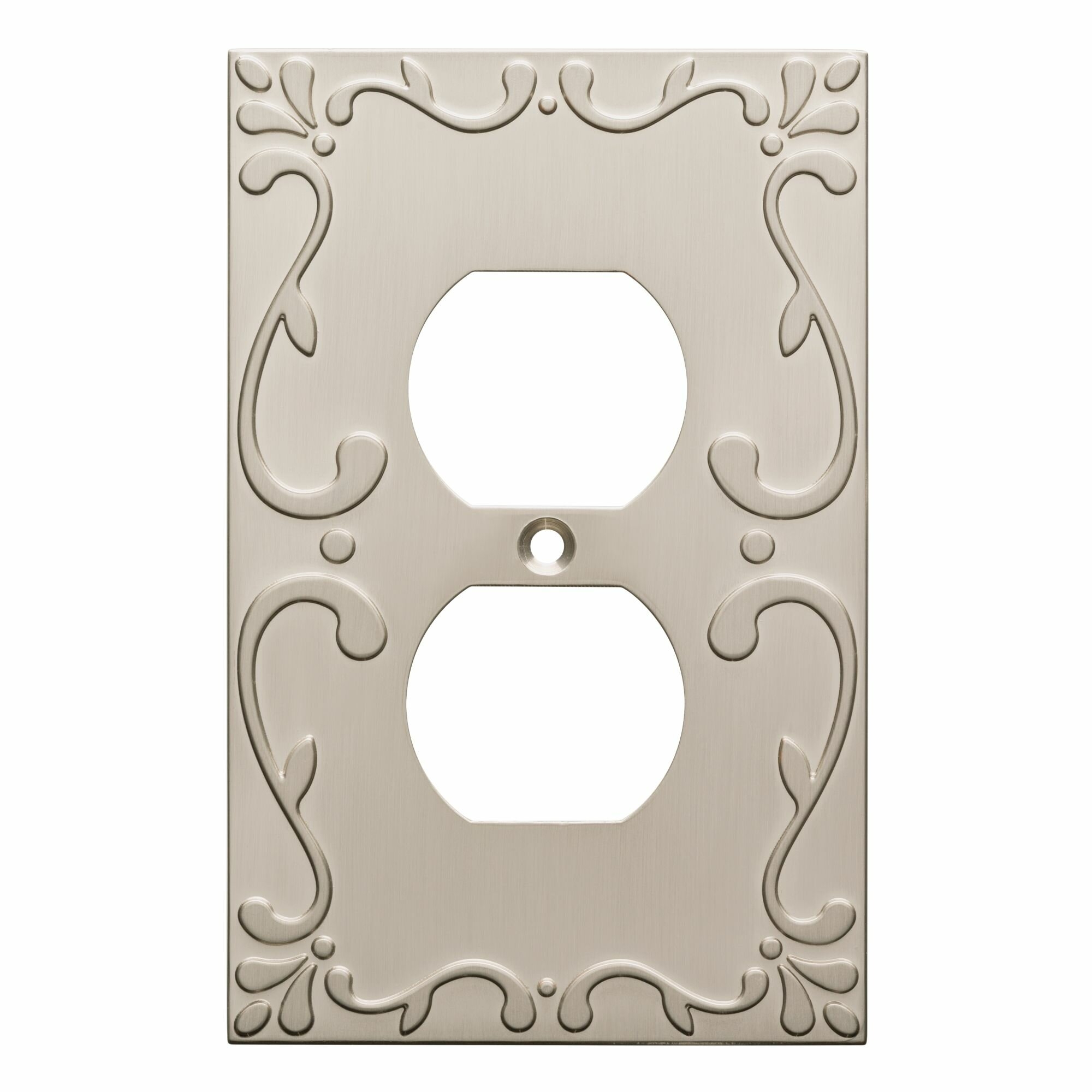 Round Metal Decorative Plate Set