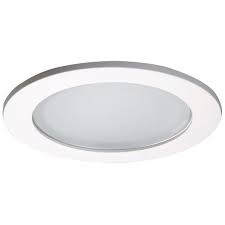 Round Recessed Trim in White