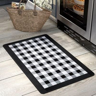 Semi Circle Synthetic Stain Resistant Kitchen Mat