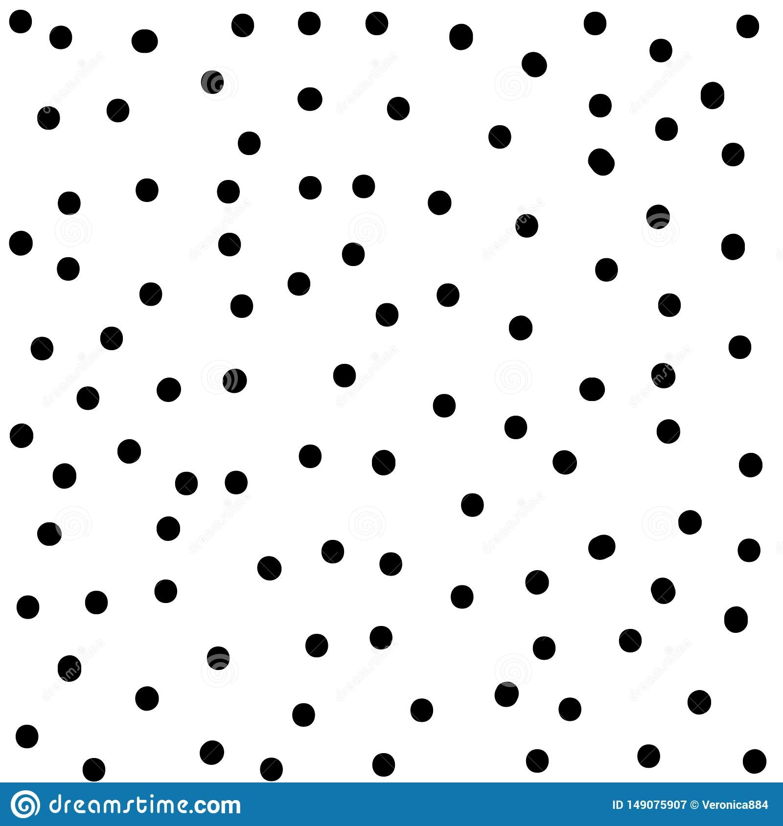 Silver Dots Vinyl Wall Decal