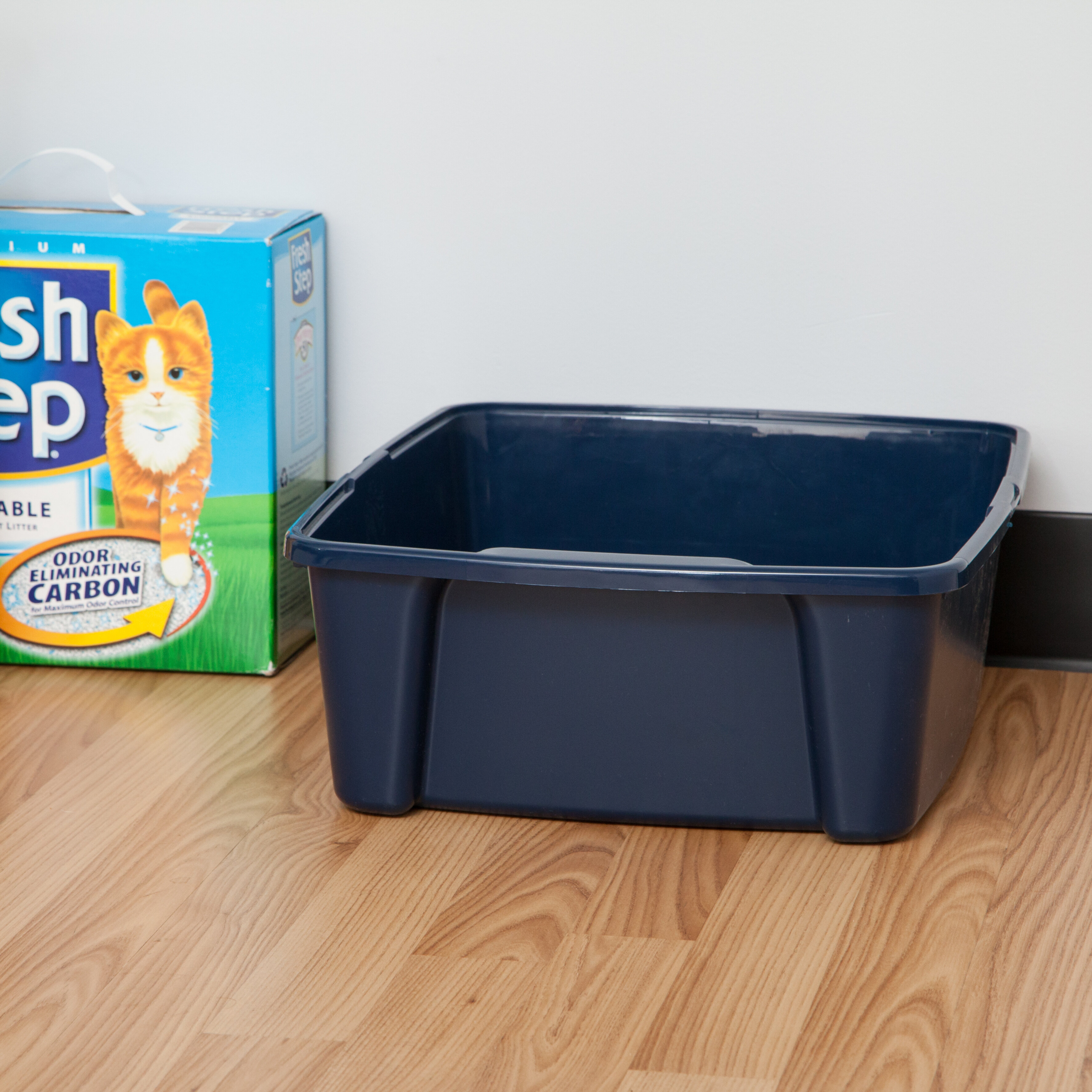 Simple Open Litter Box for Cats