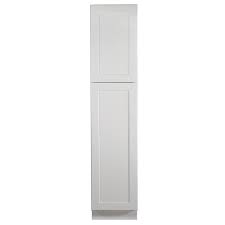 Single Pantry Cabinet in White