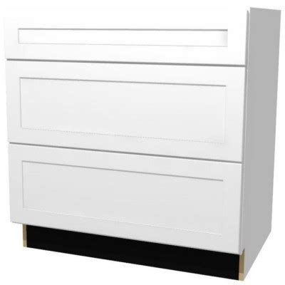 Slab Doors Drawer Base Cabinet