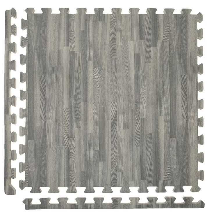 Soft Wood Fitness Flooring Foam Tiles