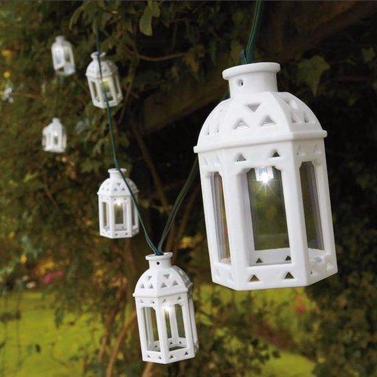 Solar Powered Shaded String Light