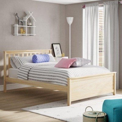 Solid Wood Full Platform Bed