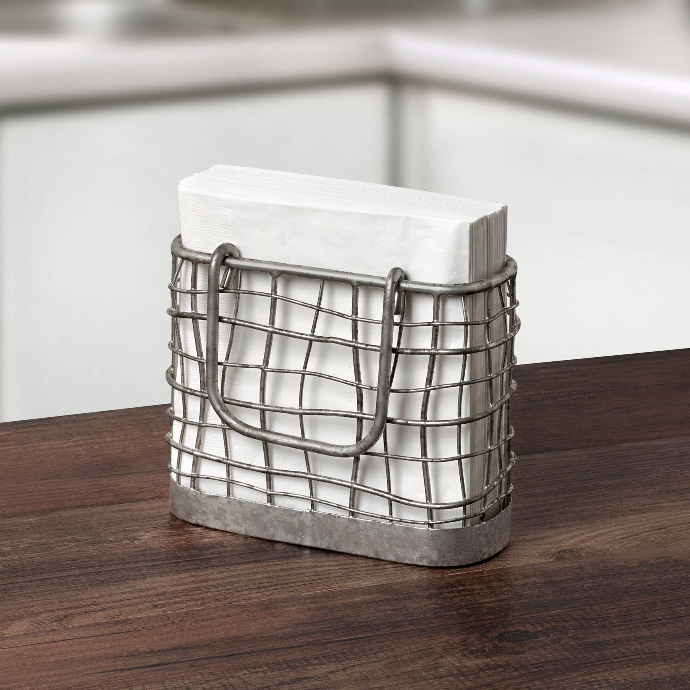 Stainless Steel Standing Napkin Holder