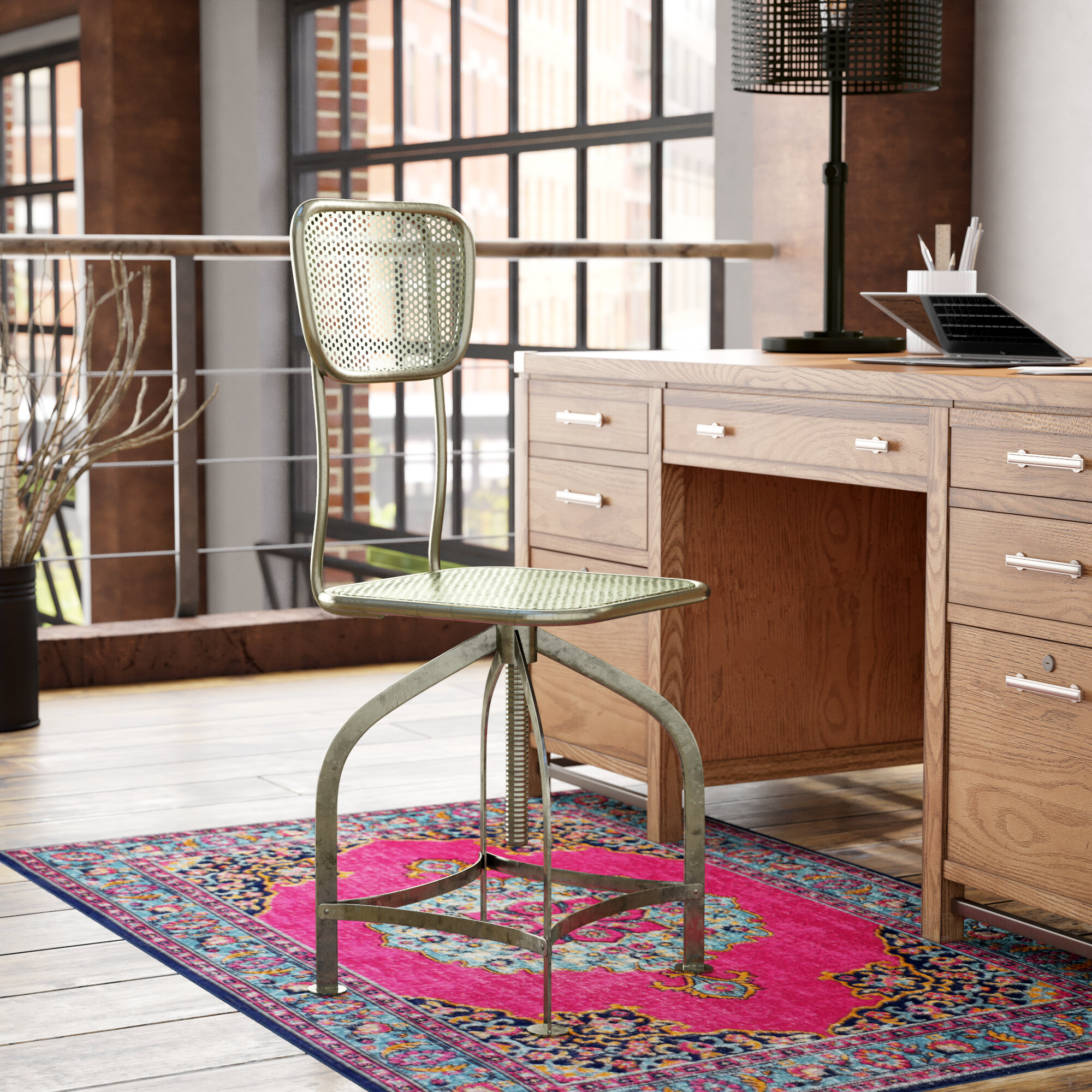 Steel Iron Side Chair