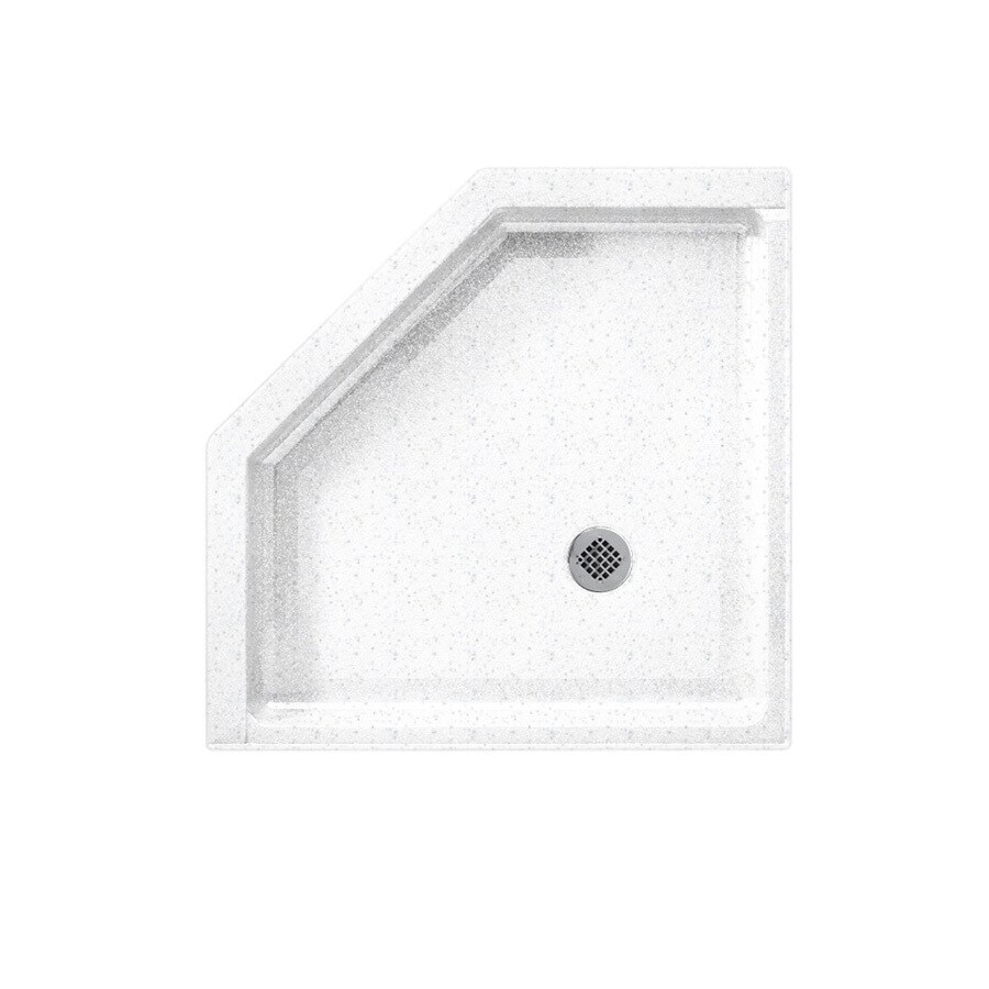 Swanstone Triple Threshold Shower Base