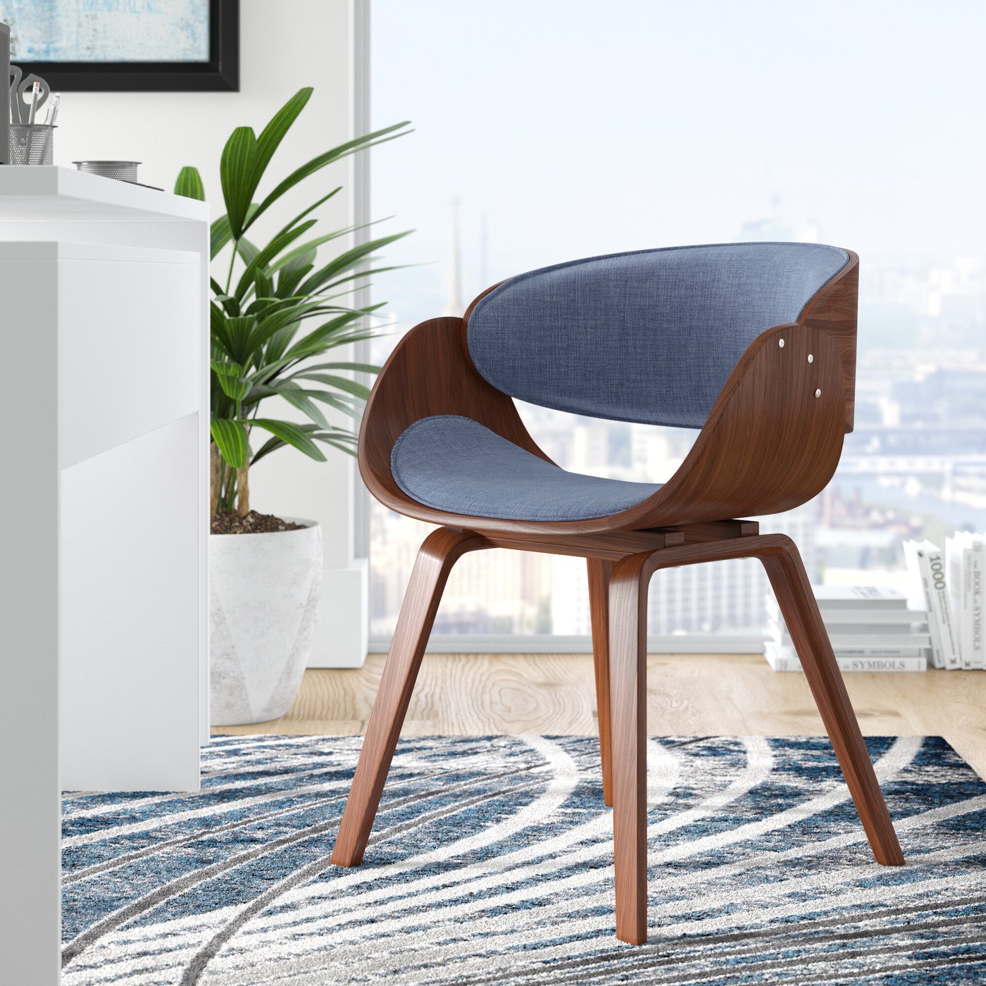 Back support chair without wheels Clearance