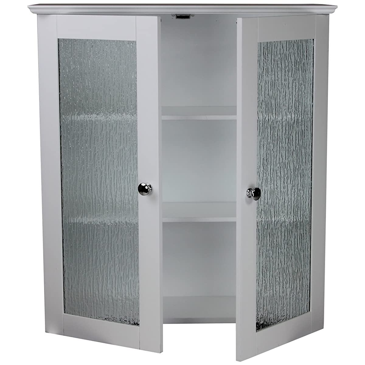 Wall Cabinet with 2 Glass Door