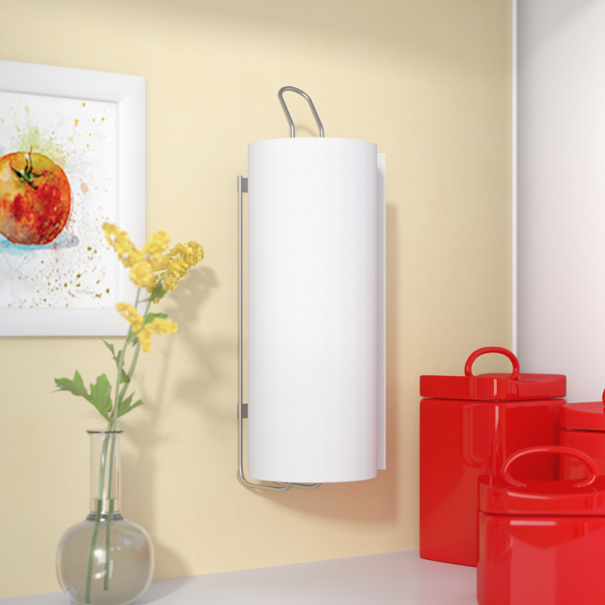 Wall-Mounted Paper Towel Holder