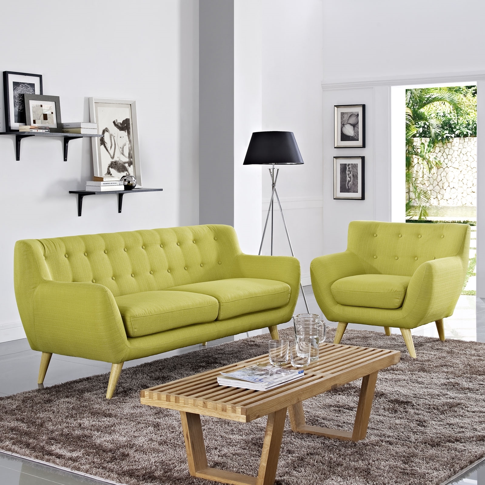 Wheatgrass Two Piece Living Room Set