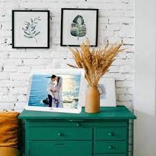 White Digital Auto Rotation Picture Frame