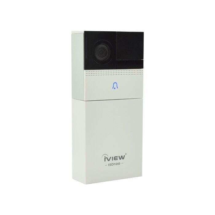 White Smart Doorbell Push Button