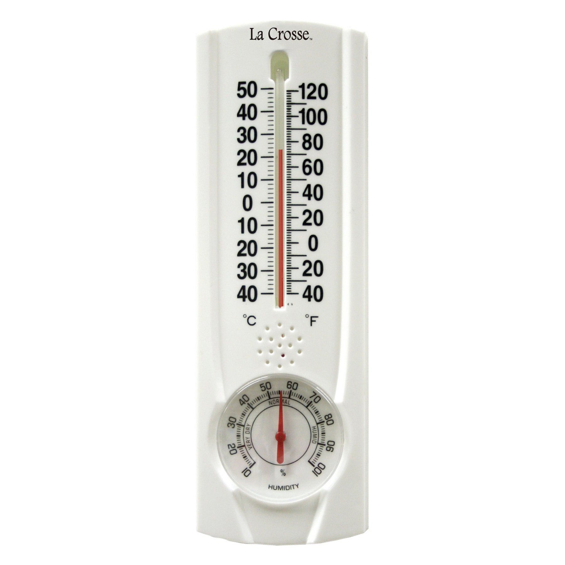 White Square Digital Thermometer