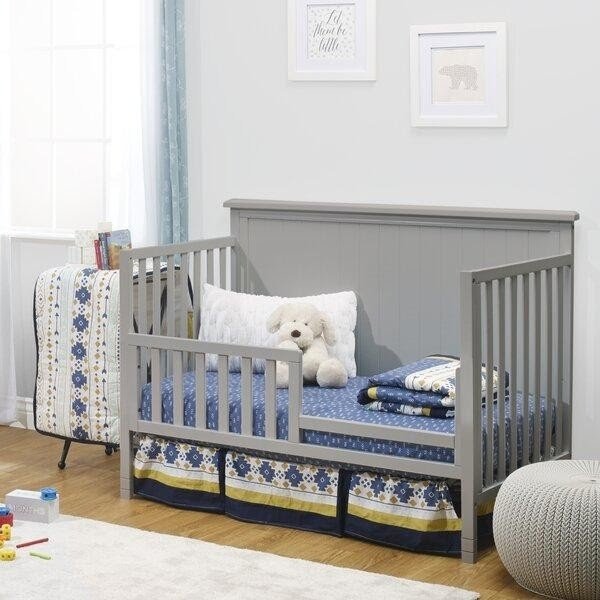 Wooden Nursery Furniture Set in Grey