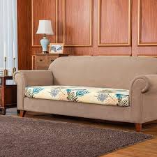 Yellow Box Cushion Sofa Slipcover