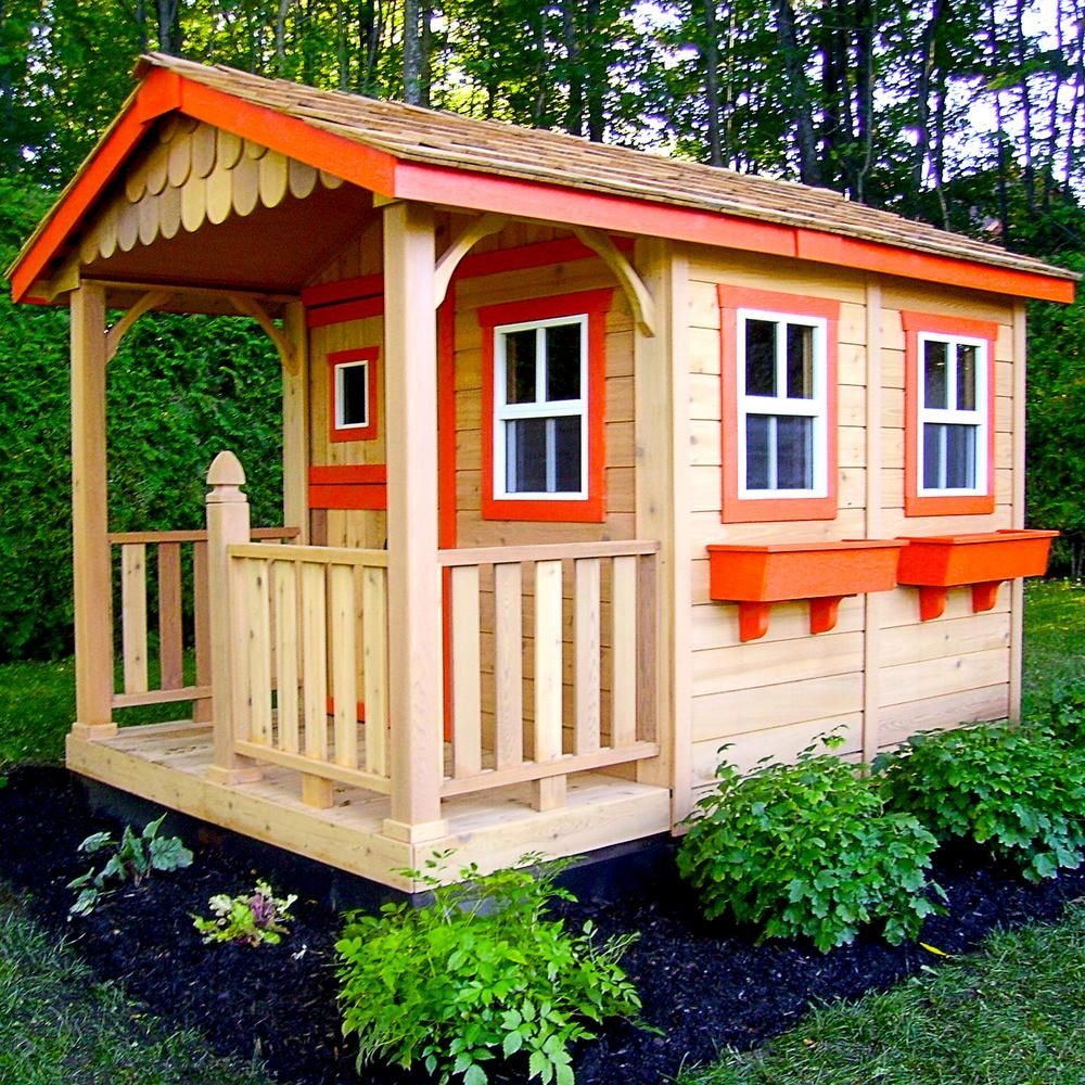 Kids outdoor fort playhouse new arrivals