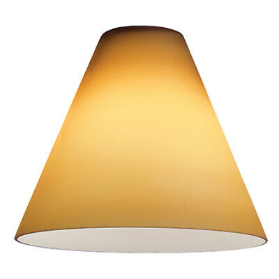 6" H x 6" W Glass Empire Lamp Shade ( Clip On )