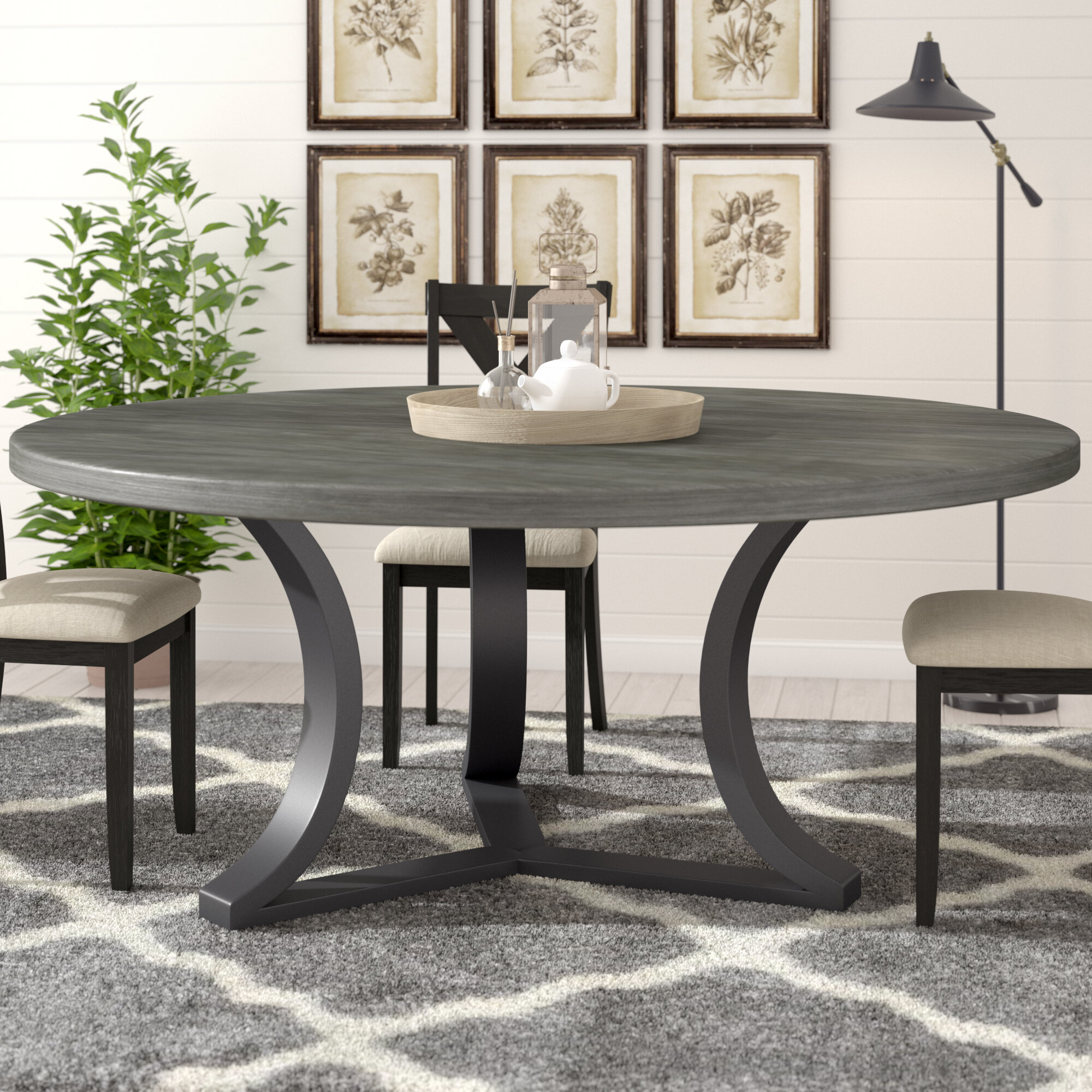 Round Dining Table For 8 Visualhunt, Round Dining Table 72 Inch