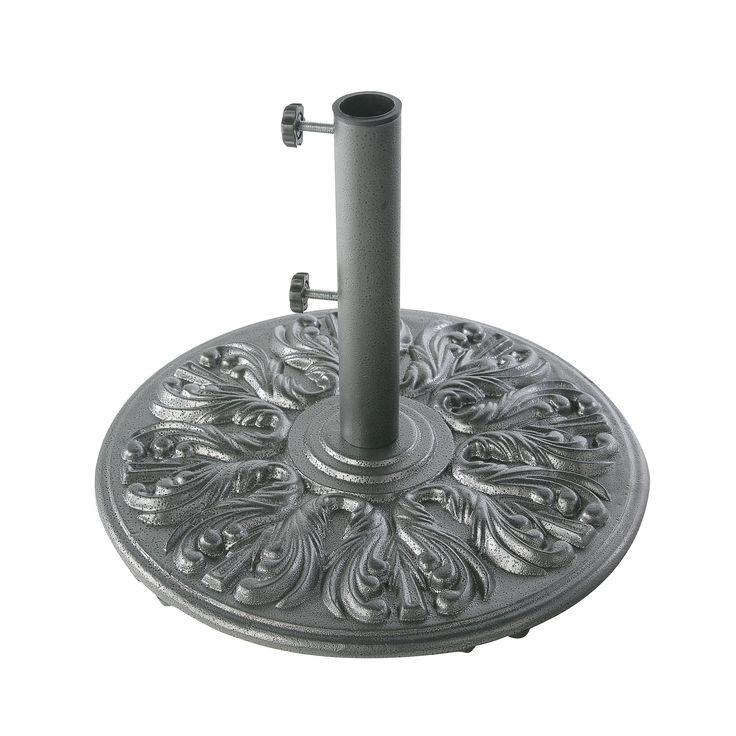 : 75 Pound European Design Cast Iron Umbrella ...