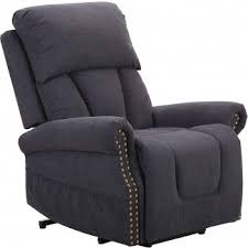 Amazon Brand &ndash; Ravenna Home Albert Power-Lift Assist Recliner Chair, 34.3"W, Navy
